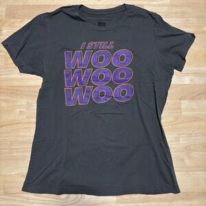 WWE Zack Ryder Grey Tee with Purple and Orange Graphic